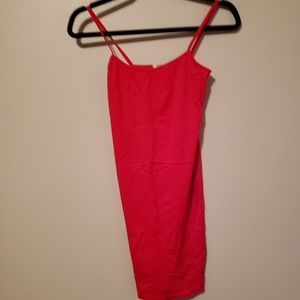 Red Slip/Long Tank Top